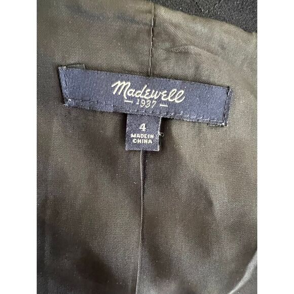 Madewell Lycée Drapey Blazer size 4 - Picture 8 of 9